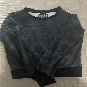 Victoria's Secret Black Crop Top